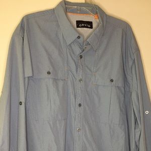 Mens Orvis fishing shirt